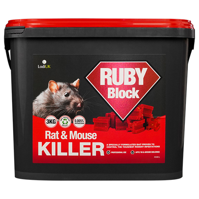 Ruby Block Rat and Mouse Killer Blocks